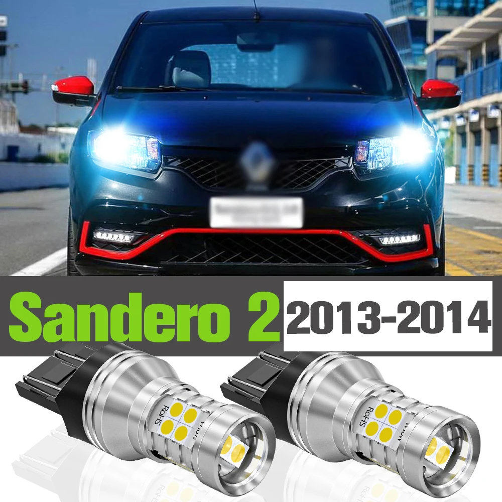 2x LED Daytime Running Light DRL Accessories Lamp For Renault Sandero 2 2013 2014
2x LED Daytime Running Light DRL Accessories Lamp For Renault Sandero 2 2013 2014