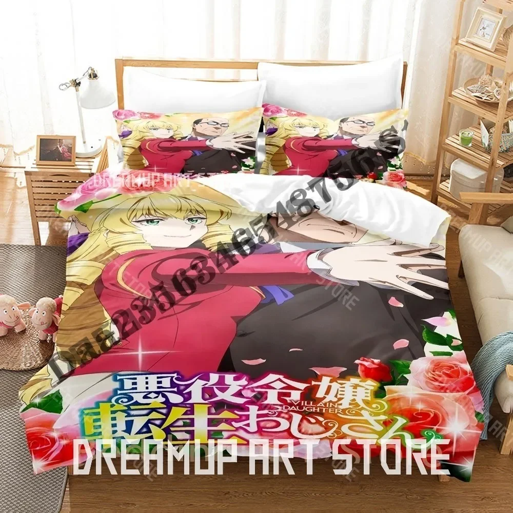 3D Print Akuyaku Reijou Tensei Ojisan Grace Auverne Bedding Set Single Twin Full Queen King Size Bed Set Adult Bedroom
3D Print Akuyaku Reijou Tensei Ojisan Grace Auverne Bedding Set Single Twin Full Queen King Size Bed Set Adult Bedroom