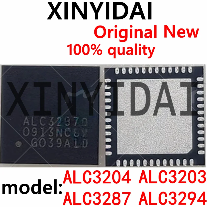 2PCS ALC3287-CG ALC3287 ALC3203-CG ALC3204 ALC3294 QFN48 brand new original
2PCS ALC3287-CG ALC3287 ALC3203-CG ALC3204 ALC3294 QFN48 brand new original