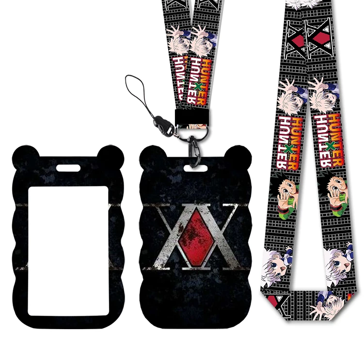 Japanese Anime Designs Hunts man Lanyards Id Badge Holder Strap Work Card Bus Access Card Holder Keychains Accessories
Japanese Anime Designs Hunts man Lanyards Id Badge Holder Strap Work Card Bus Access Card Holder Keychains Accessories