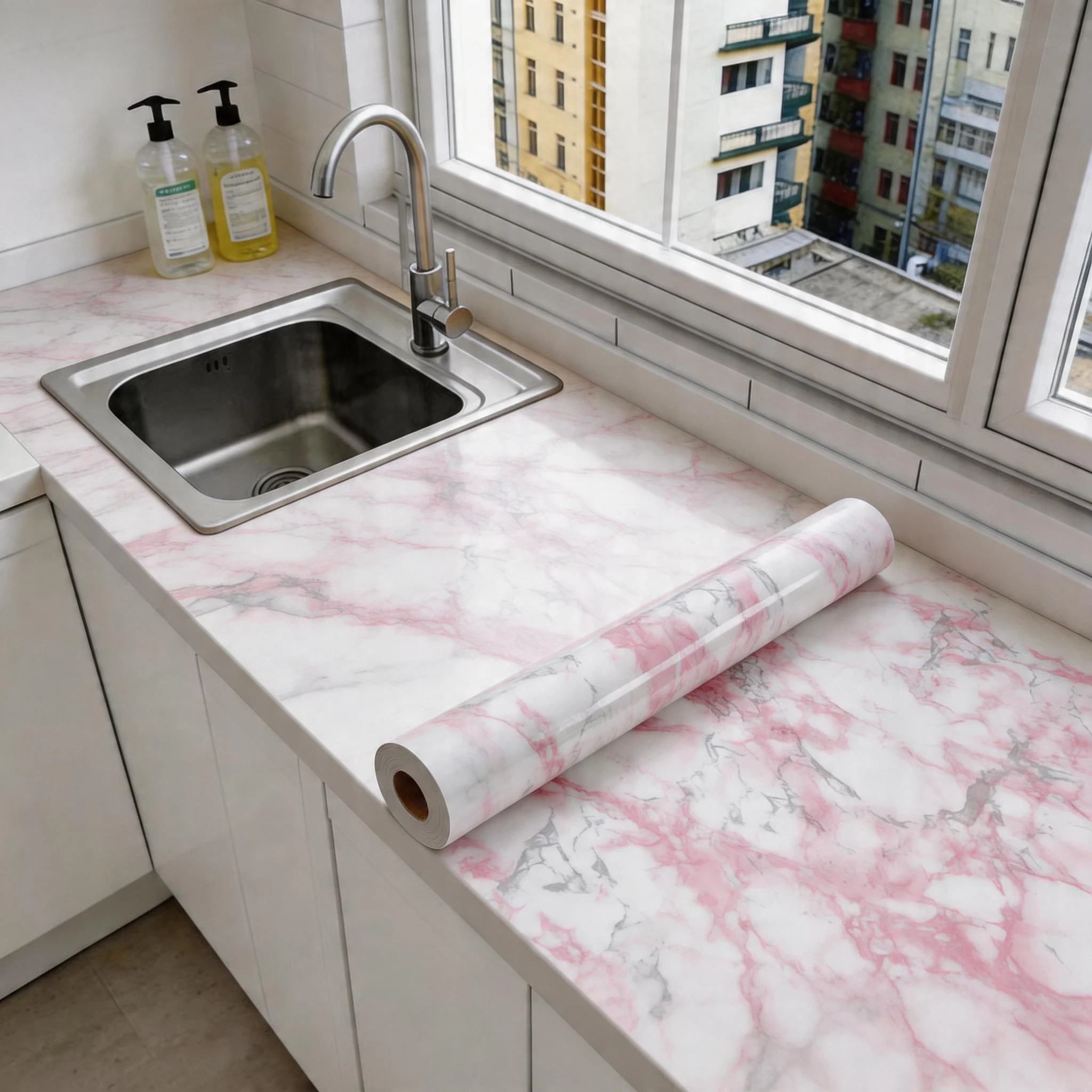 Marble DIY Sticker PVC Self Adhesive Waterproof Wallpapers Renovation Furnitures Wall Stickers Home Decor Sticky Paper Decal
Marble DIY Sticker PVC Self Adhesive Waterproof Wallpapers Renovation Furnitures Wall Stickers Home Decor Sticky Paper Decal
