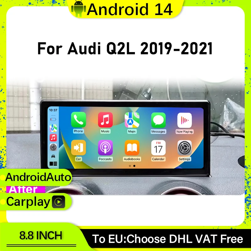8,8 "Android14 MTK8581 Apple Carplay для Audi Q2L 2019-2021 Автомобильные мультимедийные видеорадиоплееры АВТО головное устройство GPS-навигация 4G
8,8 "Android14 MTK8581 Apple Carplay для Audi Q2L 2019-2021 Автомобильные мультимедийные видеорадиоплееры АВТО головное устройство GPS-навигация 4G