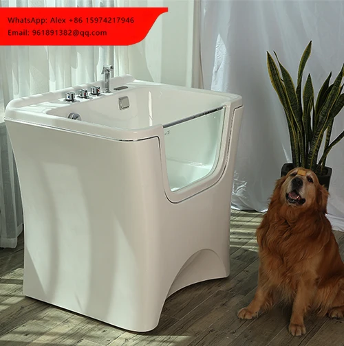 Modern Rectangular Acrylic Pet Grooming Spa Bathtub 110V/220V Ozone Milky Bath Portable Freestanding Massage Bathroom
Modern Rectangular Acrylic Pet Grooming Spa Bathtub 110V/220V Ozone Milky Bath Portable Freestanding Massage Bathroom
