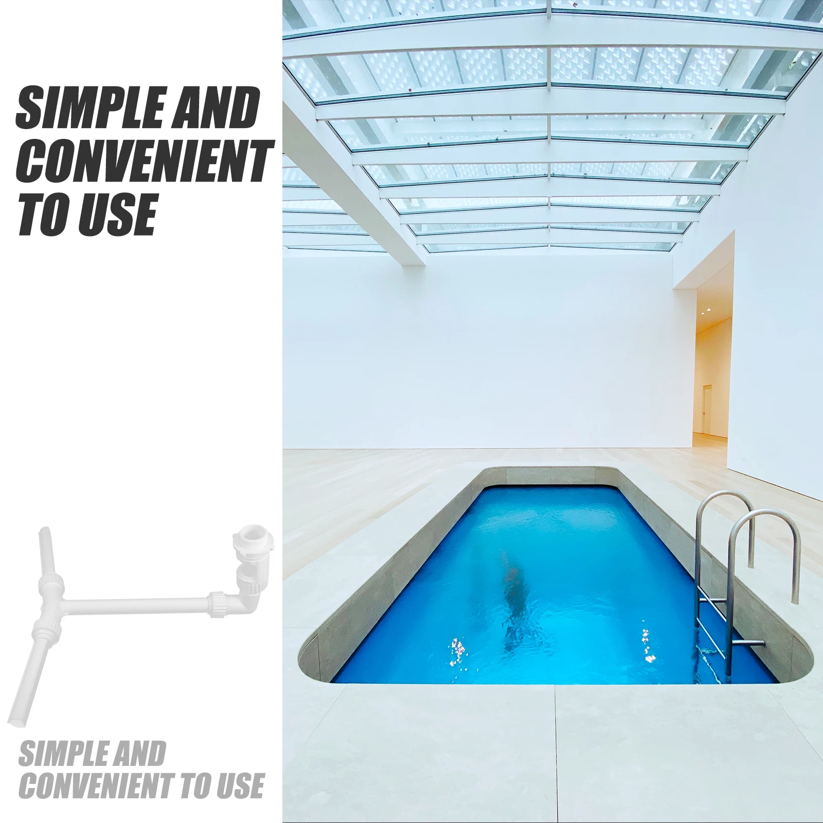 Swimming Pool Rack Plastic Spray Pipe Holder Pool Fountain Accessories Durable Water Fountain Rack for Small Pools Easy
Swimming Pool Rack Plastic Spray Pipe Holder Pool Fountain Accessories Durable Water Fountain Rack for Small Pools Easy