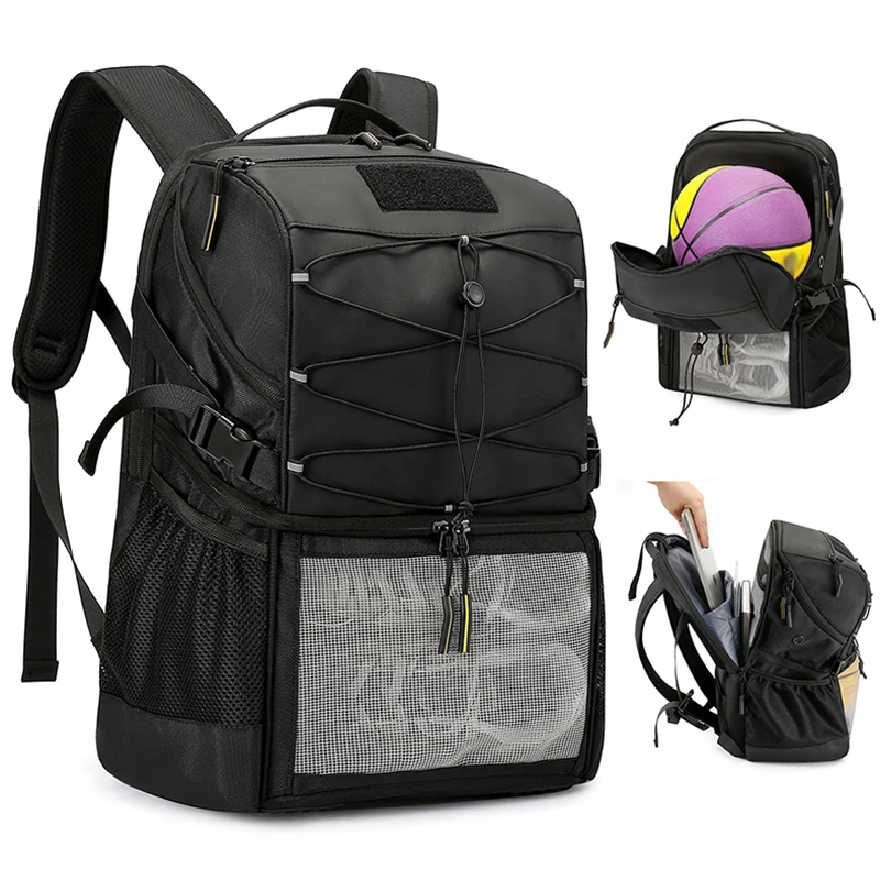 Climbing Backpack Men Women Large Capacity Travel Daypack Basketball Volleyball Soccer Rucksack Leisure Commuting Shoulder Bag
Climbing Backpack Men Women Large Capacity Travel Daypack Basketball Volleyball Soccer Rucksack Leisure Commuting Shoulder Bag