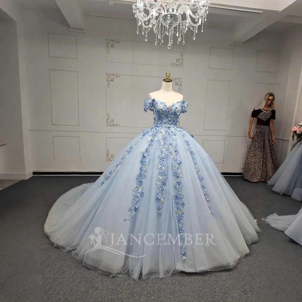 Красивое синее платье принцессы Quinceanera 2025, роскошное бальное платье с аппликацией из бисера, выпускное платье на одно плечо с бантом по индивидуальному заказу
Красивое синее платье принцессы Quinceanera 2025, роскошное бальное платье с аппликацией из бисера, выпускное платье на одно плечо с бантом по индивидуальному заказу