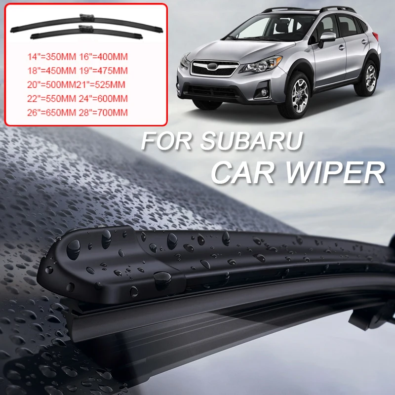 Для SUBARU ASCENT CROSS FORESTER IMPREZA LEGACY OUTBACK SOLTERRA WRX XV 2 шт. автомобильные лезвия лобового стекла резиновые стеклоочистители автоаксессуары
Для SUBARU ASCENT CROSS FORESTER IMPREZA LEGACY OUTBACK SOLTERRA WRX XV 2 шт. автомобильные лезвия лобового стекла резиновые стеклоочистители автоаксессуары