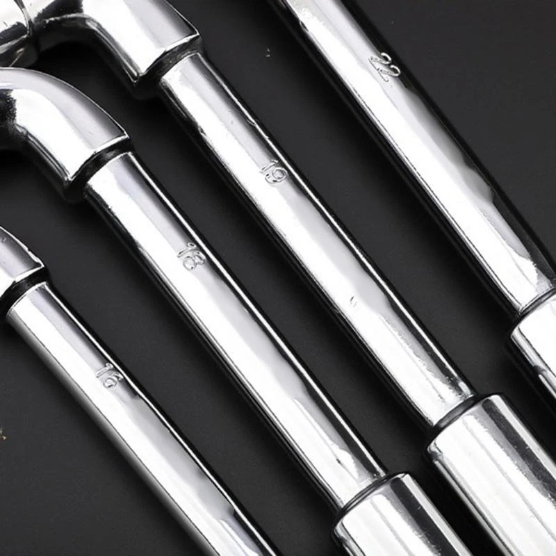 652F L Shaped Key Angled Double Head Steel Socket Wrench for Precisions Work and Mechanical Repair Spanner Tool
652F L Shaped Key Angled Double Head Steel Socket Wrench for Precisions Work and Mechanical Repair Spanner Tool