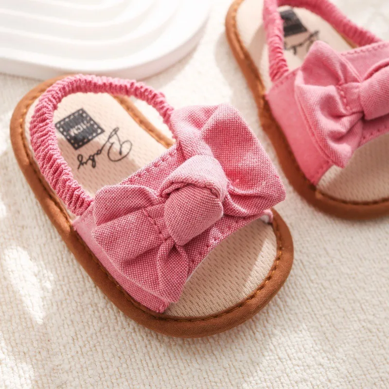 Cute Versatile Baby First Walkers 2026summer New Bow Kids Sandals Comfort Non Slip Girls' Outdoor Beach Shoes Sandalias De Mujer
Cute Versatile Baby First Walkers 2026summer New Bow Kids Sandals Comfort Non Slip Girls' Outdoor Beach Shoes Sandalias De Mujer