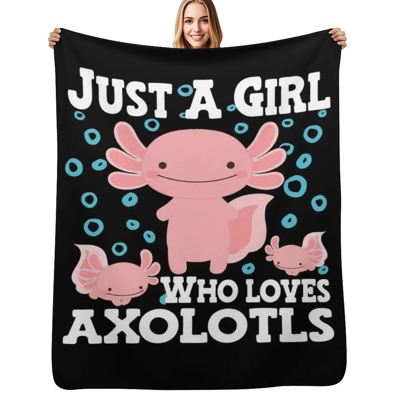 Axolotl Cute Kawaii , Just a Girl who love Axolotls Throw Blanket Outdoor Soft Blanket for Picnic Beach Camping
Axolotl Cute Kawaii , Just a Girl who love Axolotls Throw Blanket Outdoor Soft Blanket for Picnic Beach Camping