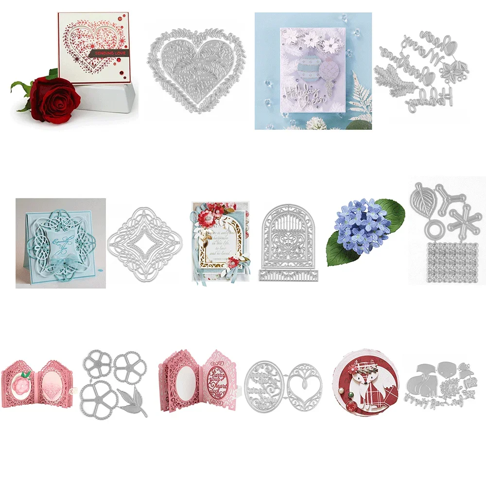 Heart Flower Metal Cutting Dies letter Embossing Diecut 2024 New For DIY Card Making Scrapbooking Crafting Supplies
Heart Flower Metal Cutting Dies letter Embossing Diecut 2024 New For DIY Card Making Scrapbooking Crafting Supplies