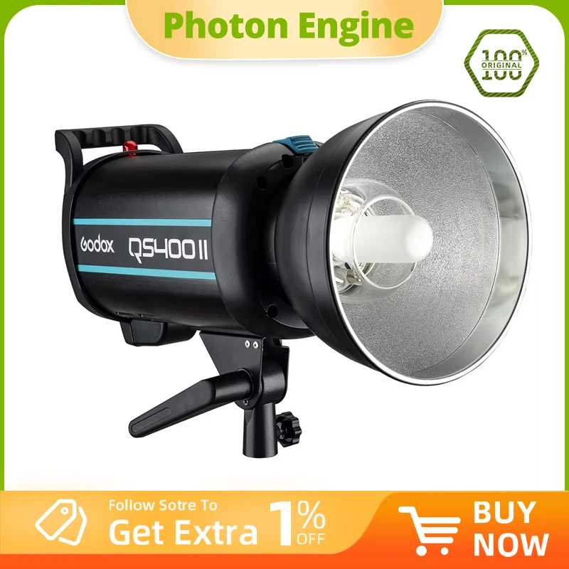 Godox QSII Series QS400II 400 Вт, стробоскопическая вспышка, моделирующая лампа, цветовая температура 5600K
Godox QSII Series QS400II 400 Вт, стробоскопическая вспышка, моделирующая лампа, цветовая температура 5600K