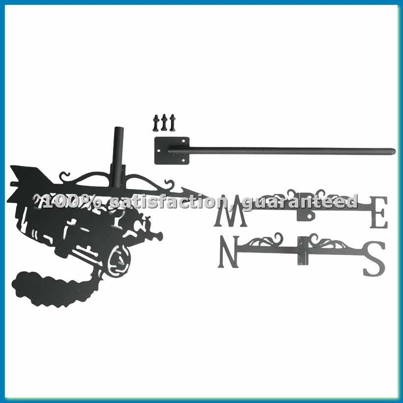 Steam Train Silhouette Weather Vane Weathervane Weathercock for Garden Patio Yard Ornament-ABVK
Steam Train Silhouette Weather Vane Weathervane Weathercock for Garden Patio Yard Ornament-ABVK