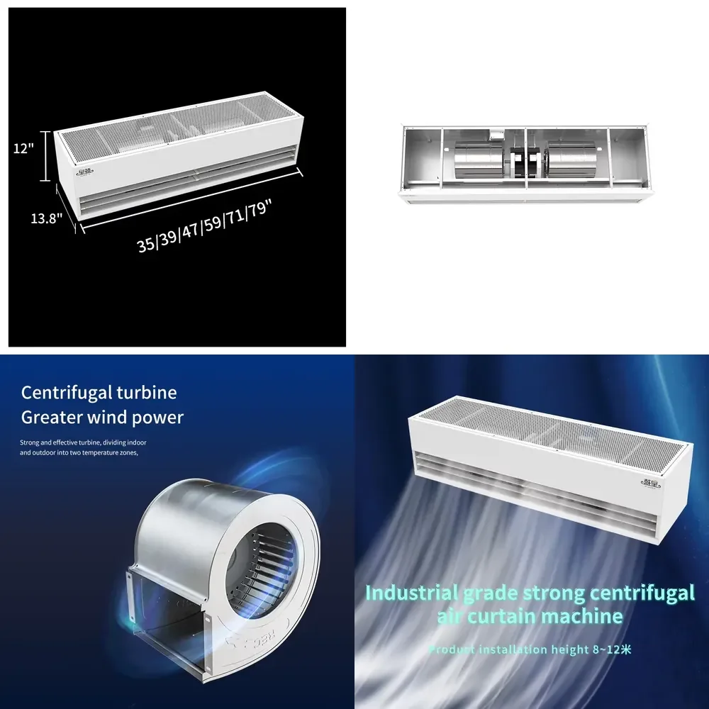 ODM 380v/220v Factory Manufacturing Plant Warehouse Strong Industry Centrifugal Door Air Curtain
ODM 380v/220v Factory Manufacturing Plant Warehouse Strong Industry Centrifugal Door Air Curtain
