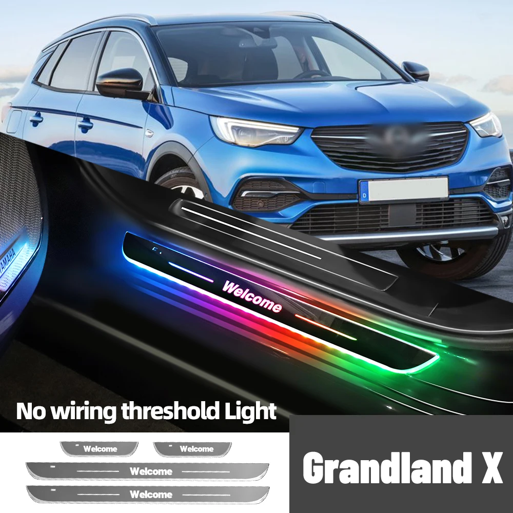 For Opel Grandland X 2017-2023 2020 2021 2022 Car Door Sill Light Customized Logo LED Welcome Threshold Pedal Lamp Accessories
For Opel Grandland X 2017-2023 2020 2021 2022 Car Door Sill Light Customized Logo LED Welcome Threshold Pedal Lamp Accessories