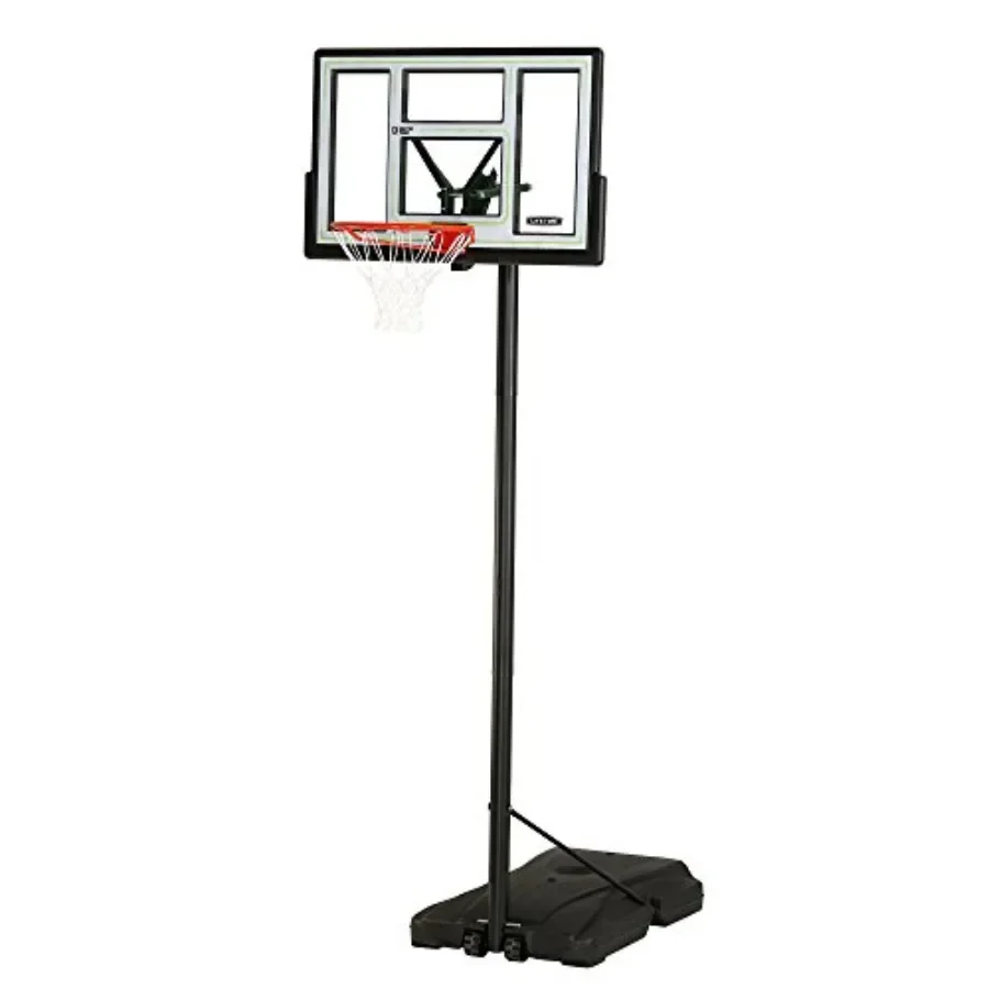 Fusion Courtside Portable Basketball System, 46 Inch Backboard for outdoor use, polycarbonate backboard, black frame, quick-adj
Fusion Courtside Portable Basketball System, 46 Inch Backboard for outdoor use, polycarbonate backboard, black frame, quick-adj