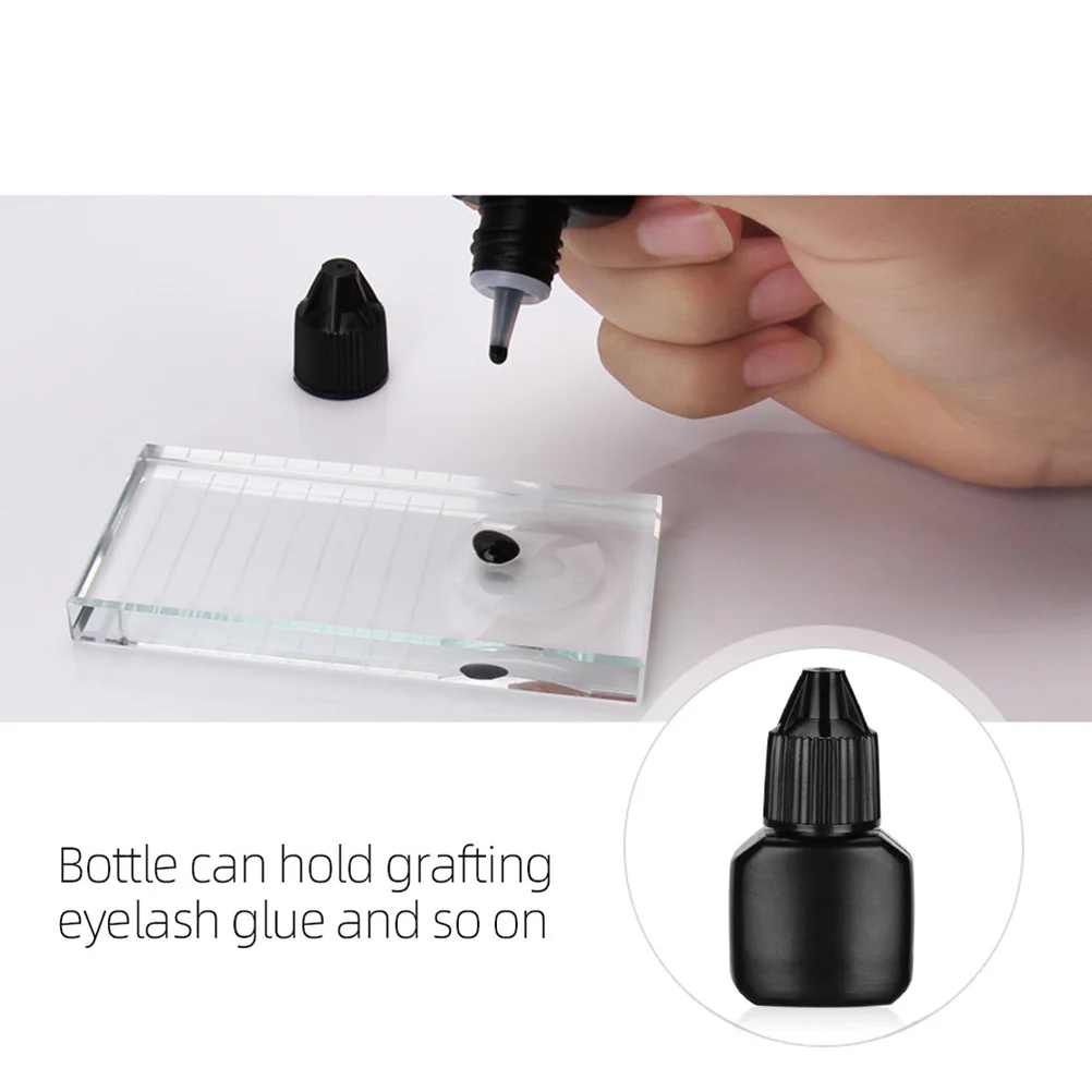 10 Sets Empty Eyelash Glue Bottle Accessories for Bottles Plastic Adhesive Black
10 Sets Empty Eyelash Glue Bottle Accessories for Bottles Plastic Adhesive Black