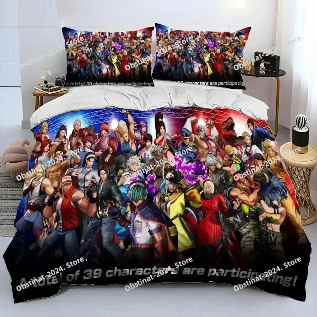 Game King Of Fighters Retro Bedding Set Printed single Comforter Quilt Bed Duvet Cover Pillow Case 3 Pieces Sets Kids Adult Size
Game King Of Fighters Retro Bedding Set Printed single Comforter Quilt Bed Duvet Cover Pillow Case 3 Pieces Sets Kids Adult Size