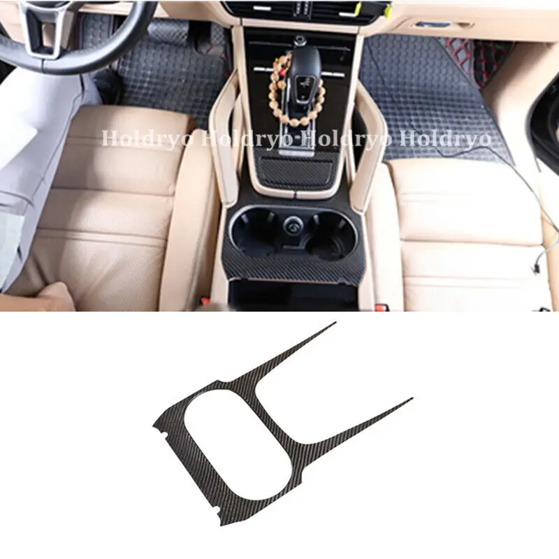 Dry Carbon Fiber Water Cup Holder Panel Trim Cover For Porsche Cayenne 2018-20
Dry Carbon Fiber Water Cup Holder Panel Trim Cover For Porsche Cayenne 2018-20