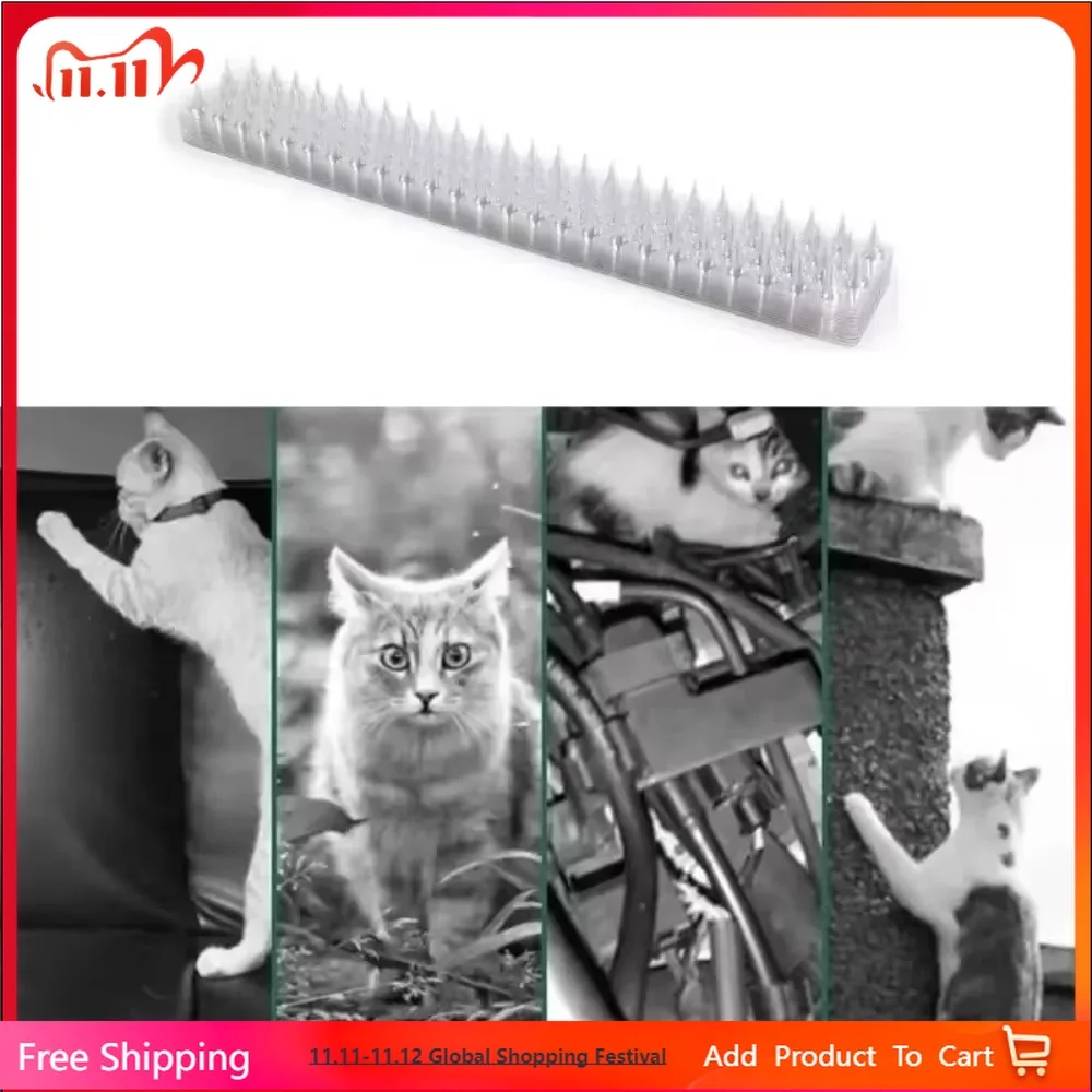 Plastic Anti Bird And Pigeon Spikes Stainless Steel Bird Repeller Plastic Anti Cat Anti Pigeon Birds Repellent Spikes Pest
Plastic Anti Bird And Pigeon Spikes Stainless Steel Bird Repeller Plastic Anti Cat Anti Pigeon Birds Repellent Spikes Pest