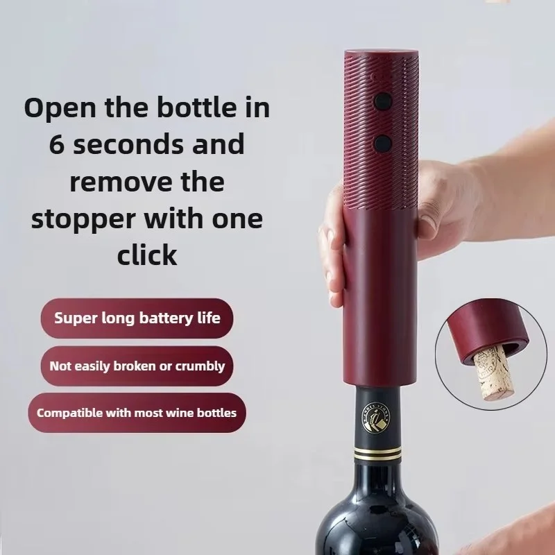 Hot selling new electric wine bottle opener, reusable and easy to carry, USB charging, home party, bar, kitchen accessories
Hot selling new electric wine bottle opener, reusable and easy to carry, USB charging, home party, bar, kitchen accessories