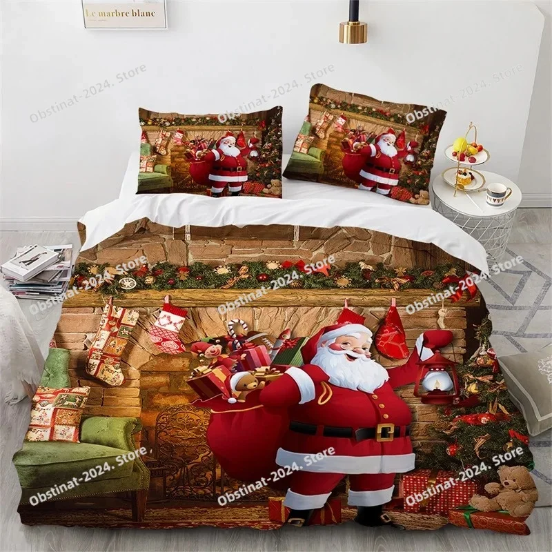 Christmas Elk Bedding Set Festival Modern Printed single Comforter Quilt Duvet Cover Pillow Case 3 Pieces Sets Kids Adult Size
Christmas Elk Bedding Set Festival Modern Printed single Comforter Quilt Duvet Cover Pillow Case 3 Pieces Sets Kids Adult Size