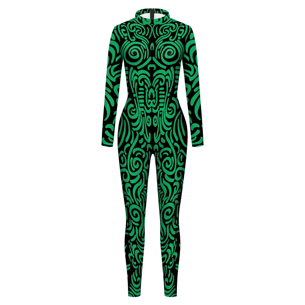 Halloween Cosplay Costume Digital Print Broken Mirror Line Pattern Bodysuit Theme Party Role Playing Outfits for Adult Women Men
Halloween Cosplay Costume Digital Print Broken Mirror Line Pattern Bodysuit Theme Party Role Playing Outfits for Adult Women Men