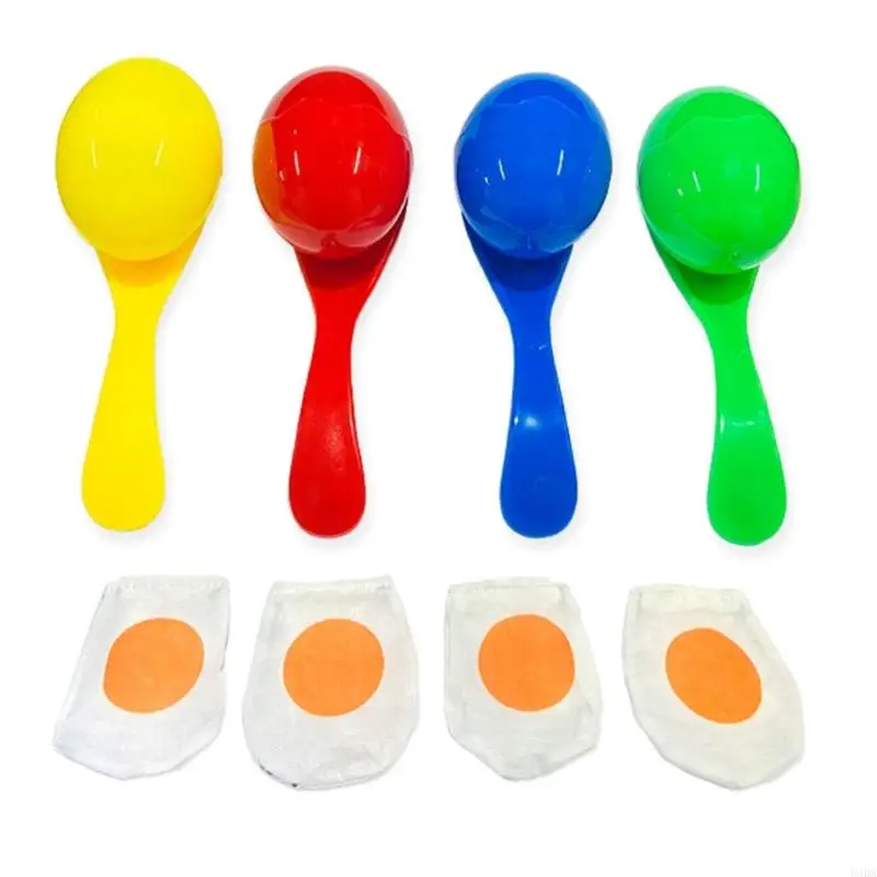 54DA Childrens Balancing Skill Development Game With Plastic Eggs And Spoons Carrying Race
54DA Childrens Balancing Skill Development Game With Plastic Eggs And Spoons Carrying Race