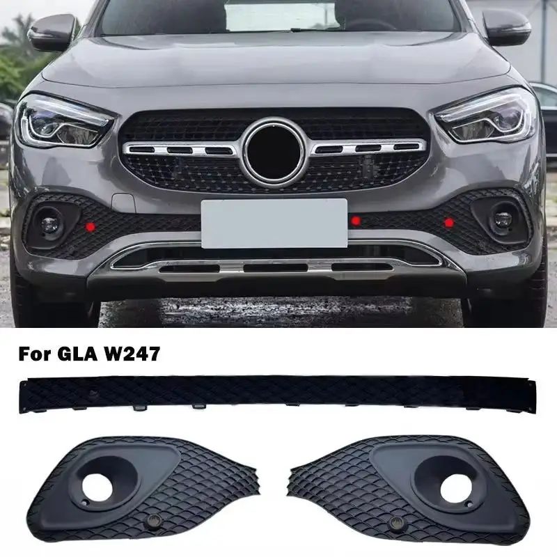 A2478851304 a2478851404 A2478851504 для Mercedes Benz GLA W247 H247 передняя нижняя решетка бампера решетка радиатора крышка противотуманной фары 
A2478851304 a2478851404 A2478851504 для Mercedes Benz GLA W247 H247 передняя нижняя решетка бампера решетка радиатора крышка противотуманной фары