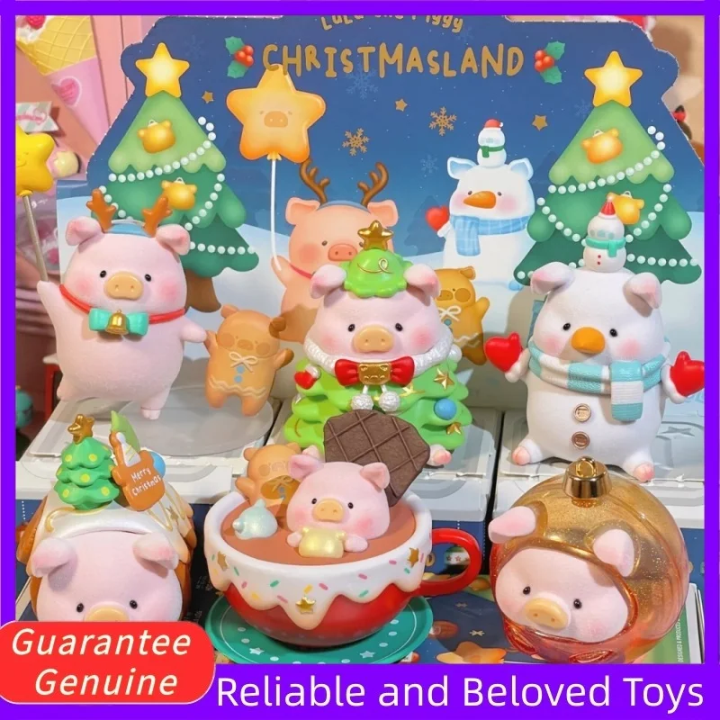 New Lulu The Piggy Christmas Land Series Blind Box Cute Lulu Piggy Action Figure Mystery Box Kawaii Pig Anime Doll Surprise Toys
New Lulu The Piggy Christmas Land Series Blind Box Cute Lulu Piggy Action Figure Mystery Box Kawaii Pig Anime Doll Surprise Toys