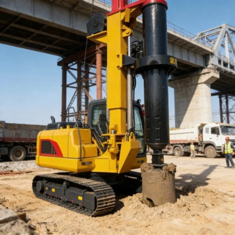 Versatile Rotary Drilling Rig for Various Soil and Rock Conditions
Versatile Rotary Drilling Rig for Various Soil and Rock Conditions