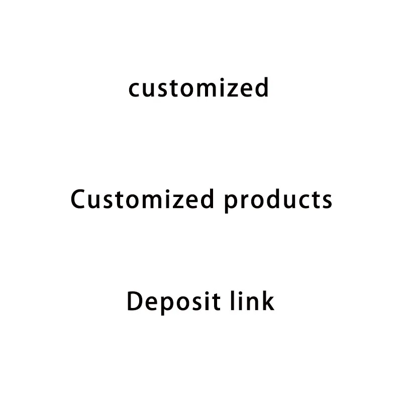 Customized products, customized links, price differences, and shipping costs
Customized products, customized links, price differences, and shipping costs