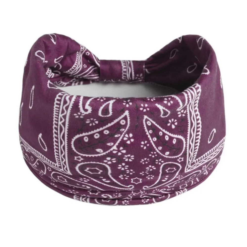 Retro Cashew Print Boho Knot Turbans Headwrap Wide Edge Charming Yoga Headband Elastic Colorful Sports Sweatband Dance
Retro Cashew Print Boho Knot Turbans Headwrap Wide Edge Charming Yoga Headband Elastic Colorful Sports Sweatband Dance