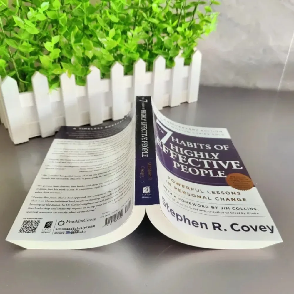 The 7 Habits of Highly Effective People By Stephen R. Covey in English Original Professional Management Reading Book
The 7 Habits of Highly Effective People By Stephen R. Covey in English Original Professional Management Reading Book