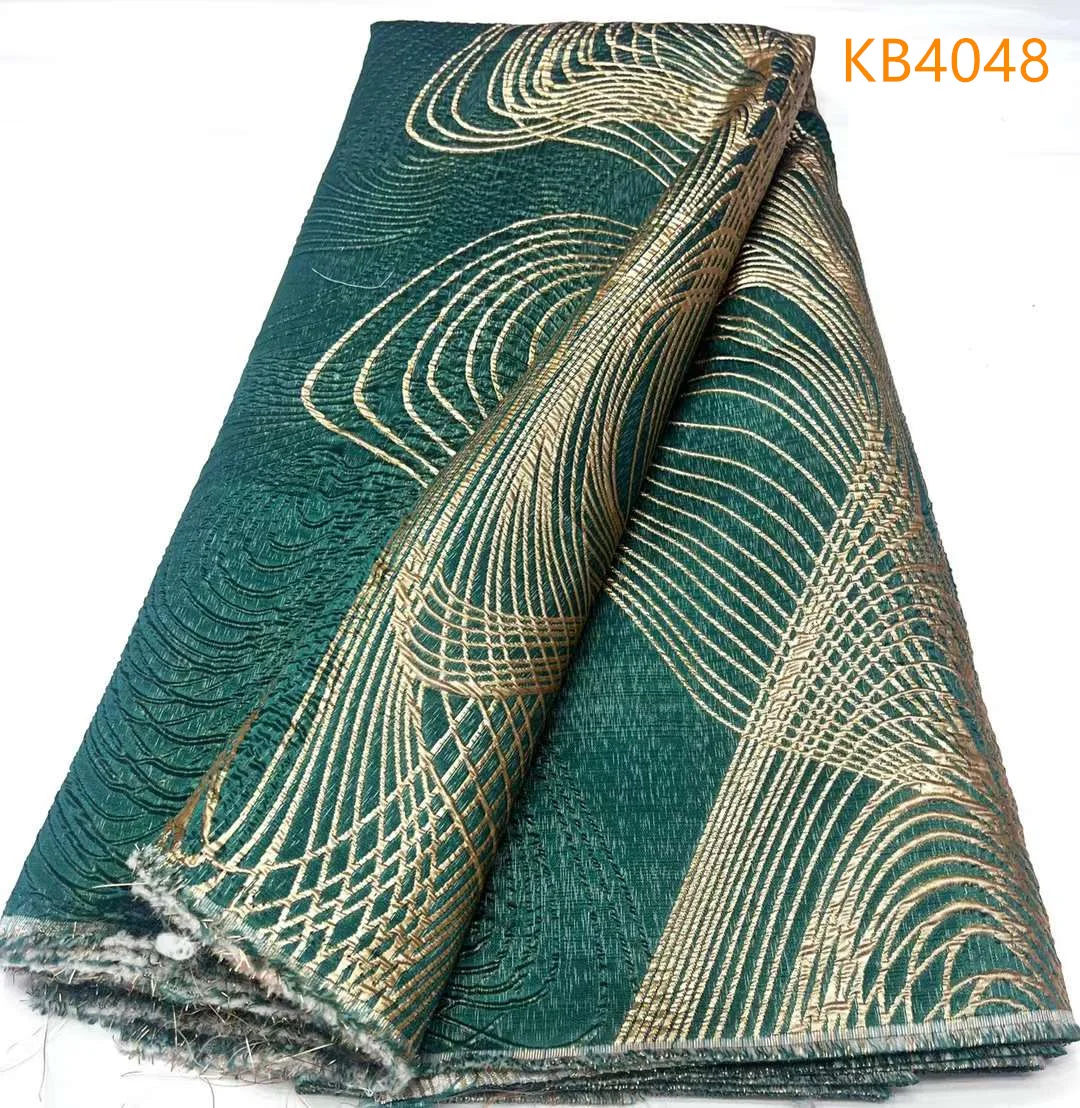 2024 African Brocade Jacquard High Quality Organza Lace Fabric Nigerian Gilding Brocade Lace Tulle Lace For Evening Dress KB4048
2024 African Brocade Jacquard High Quality Organza Lace Fabric Nigerian Gilding Brocade Lace Tulle Lace For Evening Dress KB4048
