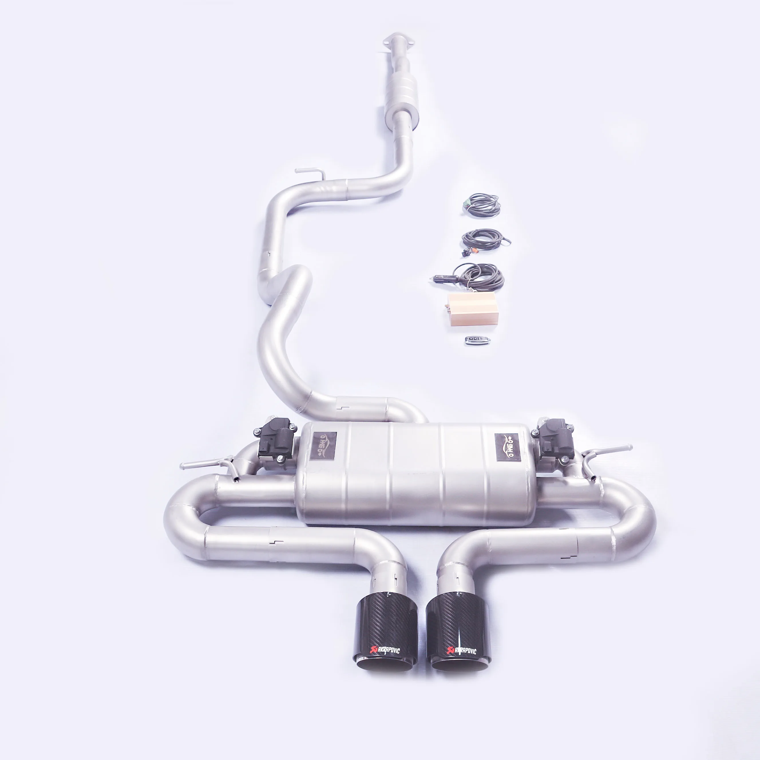 Suitable for Ford Focus ST 2.0L exhaust muffler, modified mid-tail remote control valve exhaust pipe sound wave
Suitable for Ford Focus ST 2.0L exhaust muffler, modified mid-tail remote control valve exhaust pipe sound wave