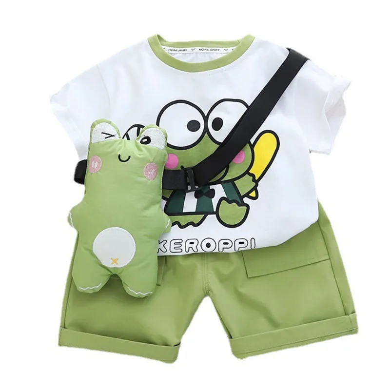New Summer Baby Girls Clothes Suit Children Boys Sports Cartoon T-Shirt Shorts 2Pcs/Sets Toddler Casual Costume Kids Tracksuits
New Summer Baby Girls Clothes Suit Children Boys Sports Cartoon T-Shirt Shorts 2Pcs/Sets Toddler Casual Costume Kids Tracksuits