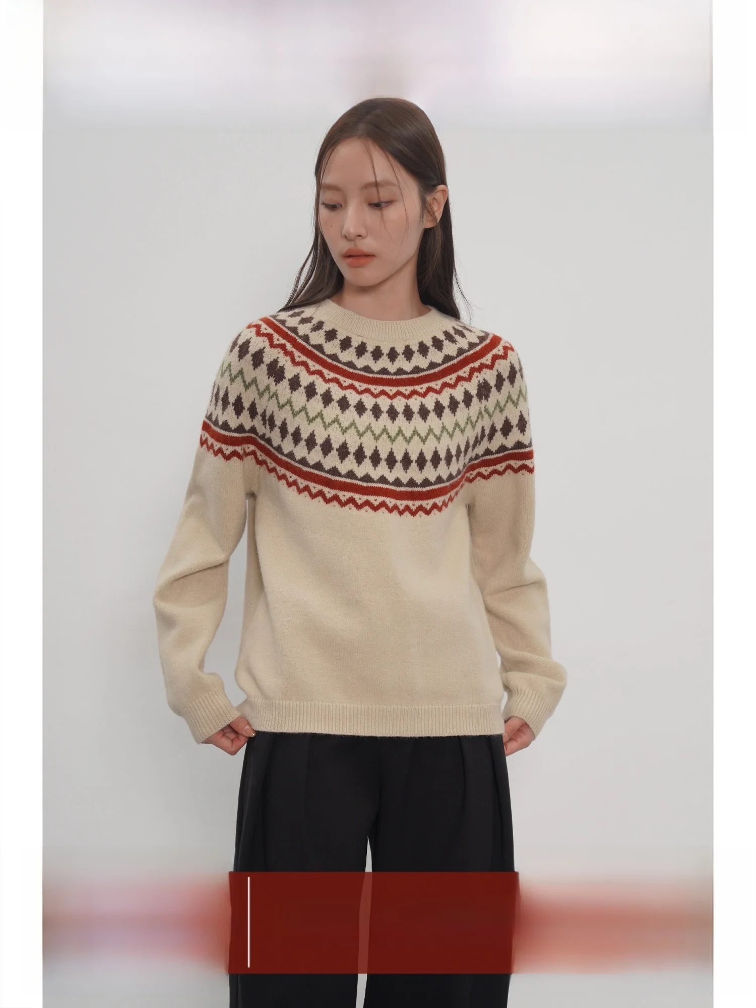 EIGHTHMONTH Women's Lazy Sle round Ne Sweater Winter New Inner Wear Base irt Loose Fit Long Sve Warm Thermal
EIGHTHMONTH Women's Lazy Sle round Ne Sweater Winter New Inner Wear Base irt Loose Fit Long Sve Warm Thermal