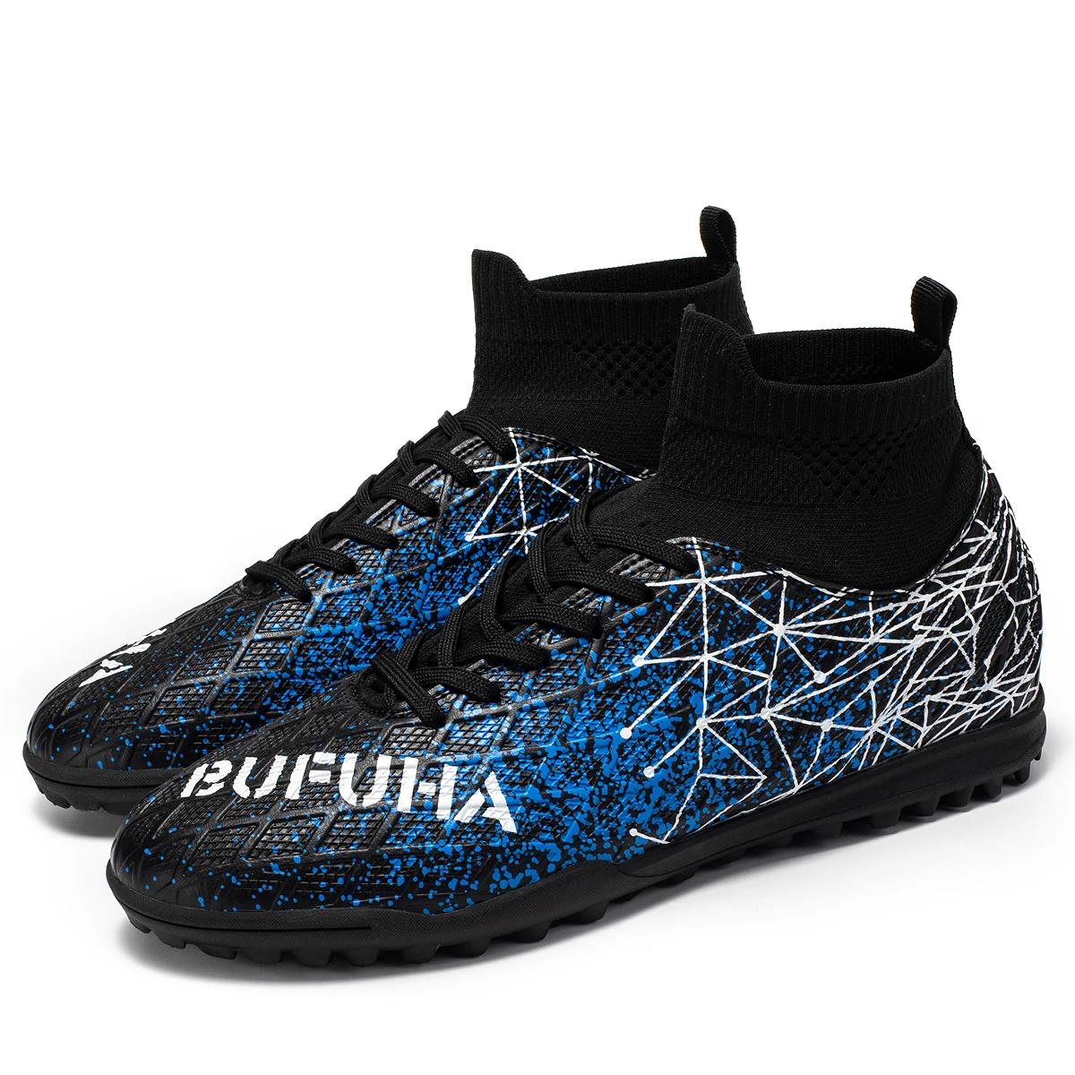 Practical TF Turf Soccer cleats Premium PU Fabric Upper Rubber Anti-slip Bottom Comfortable For Long Time Wearing
Practical TF Turf Soccer cleats Premium PU Fabric Upper Rubber Anti-slip Bottom Comfortable For Long Time Wearing