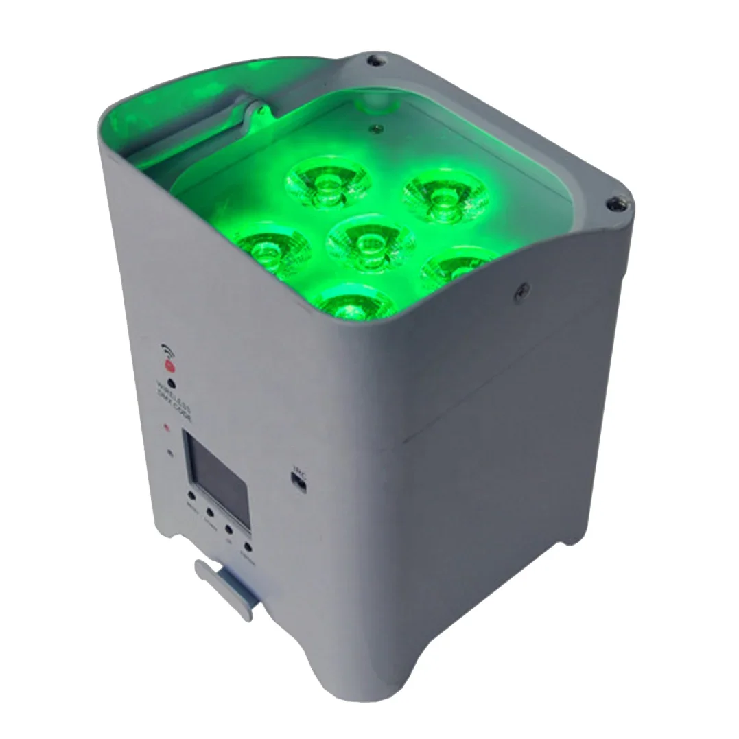 In stock Hot Selling Uplight 6X15W Rgbwa Uv 6In1 Mixing Color Battery Powered Wireless Led Par Lights for Night Club
In stock Hot Selling Uplight 6X15W Rgbwa Uv 6In1 Mixing Color Battery Powered Wireless Led Par Lights for Night Club