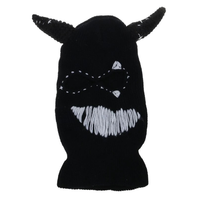 652F Winter Face Mask Ski Mask Warm Knitted Balaclava for Men Womens Windproof Face Cover for Outdoor Halloween Party
652F Winter Face Mask Ski Mask Warm Knitted Balaclava for Men Womens Windproof Face Cover for Outdoor Halloween Party