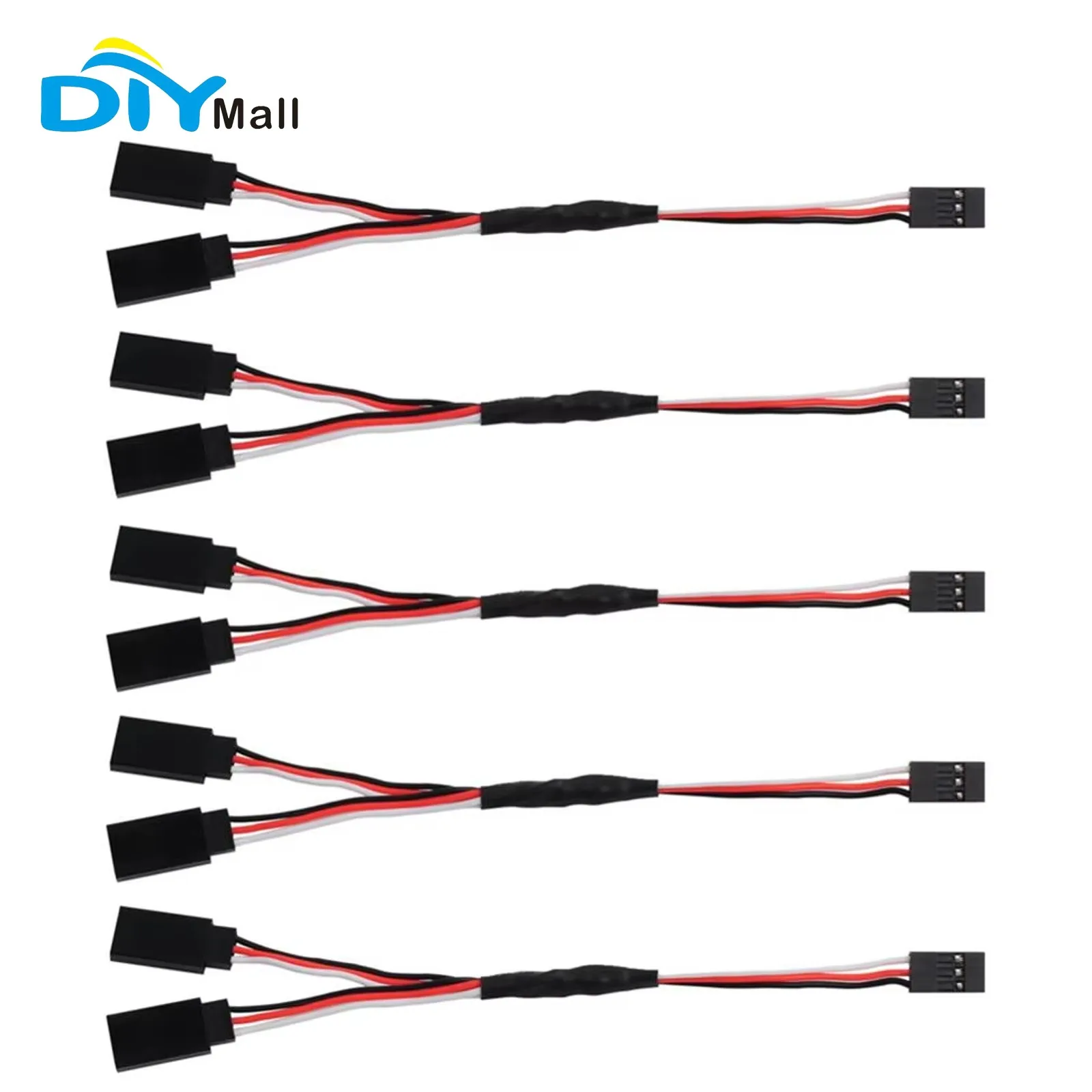 DIYmall JR Style 15 см сервопривод Y-образный разветвитель кабеля с разъемами «папа/гнездо» для радиоуправляемого самолета/автомобиля (5 шт.)
DIYmall JR Style 15 см сервопривод Y-образный разветвитель кабеля с разъемами «папа/гнездо» для радиоуправляемого самолета/автомобиля (5 шт.)