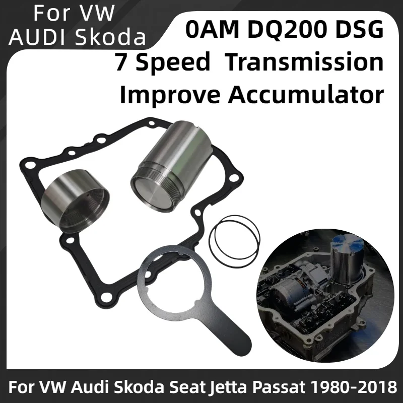 0AM DQ200 DSG 7 Speed Transmission Improve Accumulator Mechatronic Repair Kit For VW AUDI Skoda 0AM325587F 0AM325587E Auto Part
0AM DQ200 DSG 7 Speed Transmission Improve Accumulator Mechatronic Repair Kit For VW AUDI Skoda 0AM325587F 0AM325587E Auto Part