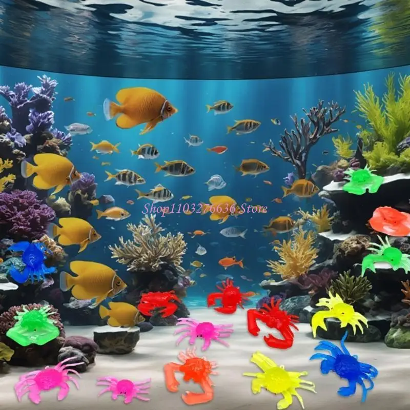 R6FD 100Pcs Crabs Model Figure Toy Soft TPR Simulatioin Marine Life Model Plastic Figure for Early Education and Party Props
R6FD 100Pcs Crabs Model Figure Toy Soft TPR Simulatioin Marine Life Model Plastic Figure for Early Education and Party Props