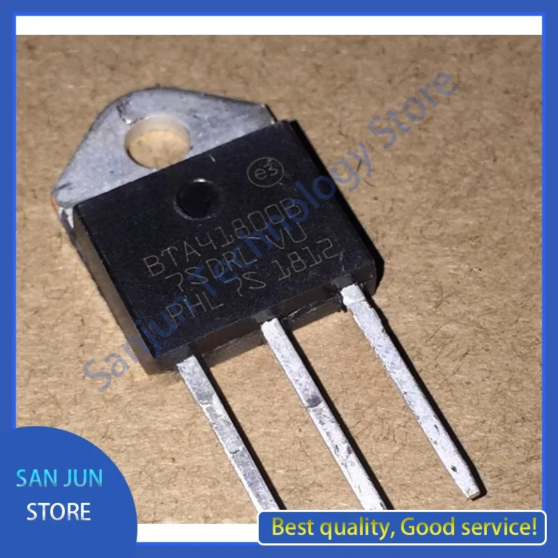 5pcs New original BTA41-800B BTA41800B triac, high power TO-3P
5pcs New original BTA41-800B BTA41800B triac, high power TO-3P