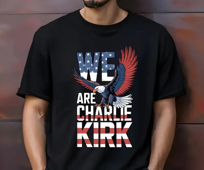 Charlie kirk Freedom ShirtWe Are Charlie Kirk Shirt, Patriotic Eagle Graphic Tee, Activist Human Rights Shirt
Charlie kirk Freedom ShirtWe Are Charlie Kirk Shirt, Patriotic Eagle Graphic Tee, Activist Human Rights Shirt