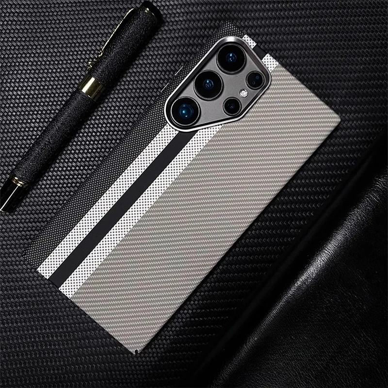 Чехол MagSafe с текстурой углеродного волокна для Samsung S23 S24 S25 Ultra, жесткий защитный чехол из сплава с магнитной зарядкой и линзой
Чехол MagSafe с текстурой углеродного волокна для Samsung S23 S24 S25 Ultra, жесткий защитный чехол из сплава с магнитной зарядкой и линзой