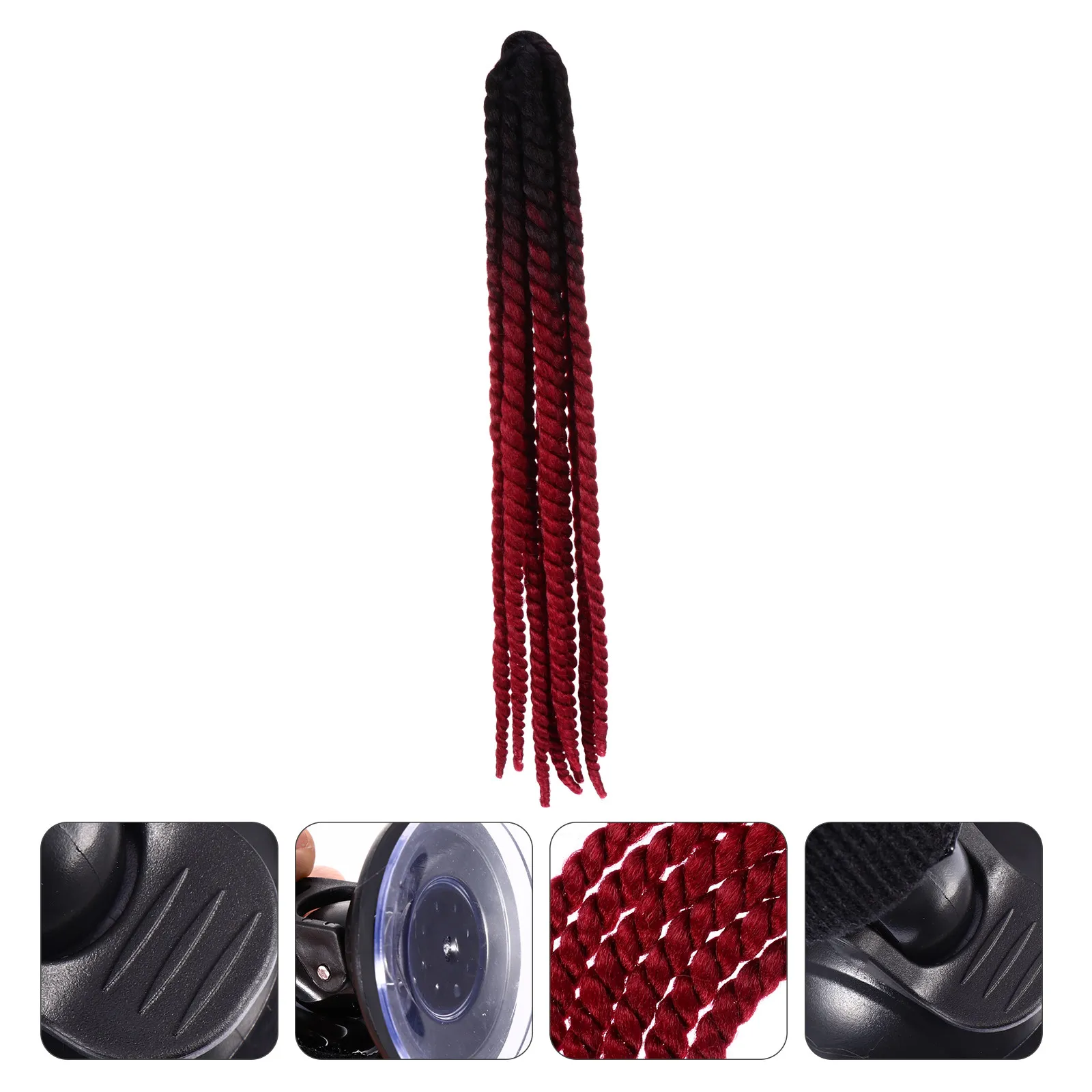 1pcs for Motorcycle Decoration Black Color Tiny Size Suction Cup Unisex Helmets Braid Ornament Bright Color Riding
1pcs for Motorcycle Decoration Black Color Tiny Size Suction Cup Unisex Helmets Braid Ornament Bright Color Riding