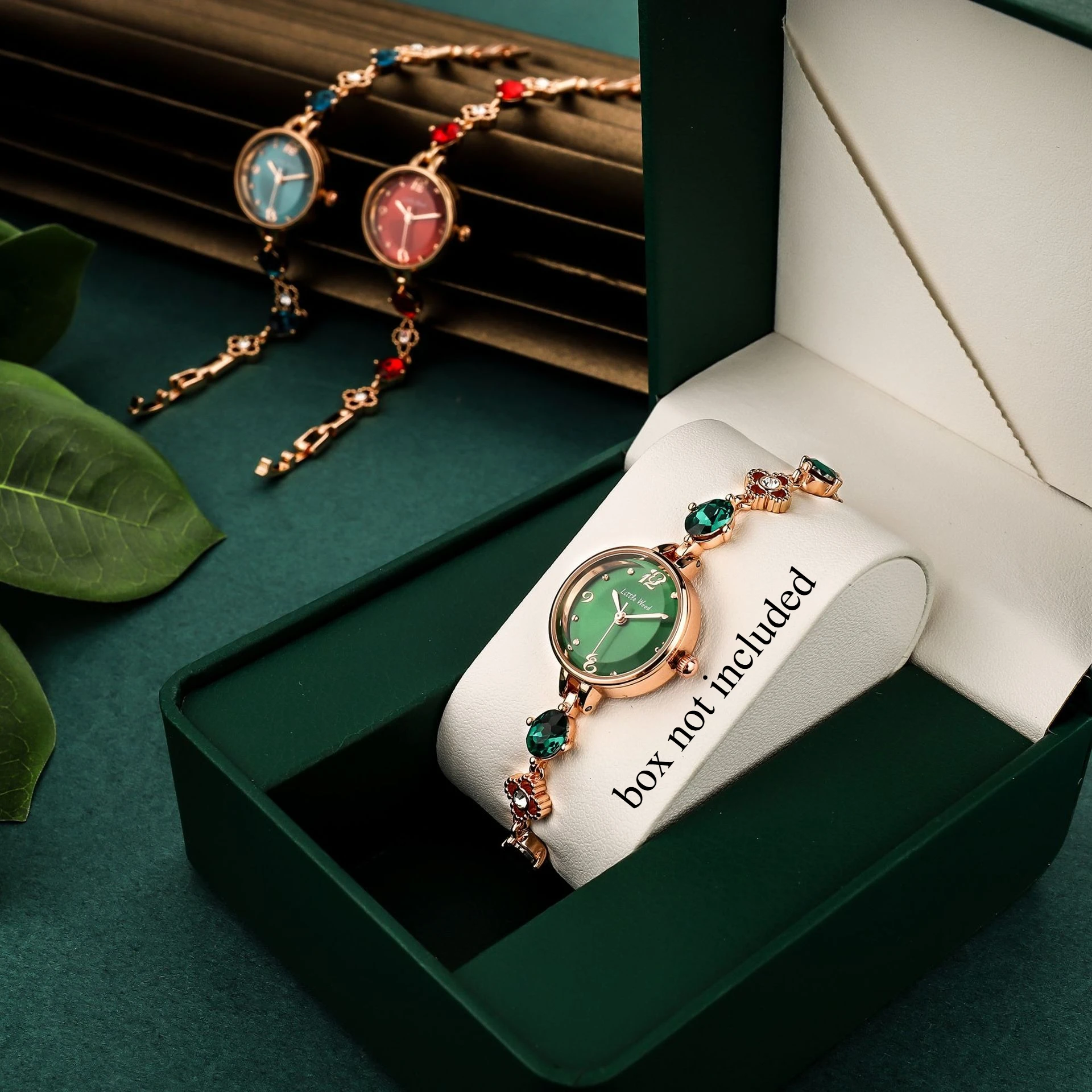 Женские модные кварцевые маленькие зеленые часы, простые женские часы-браслет, женские нефритовые наручные часы
Женские модные кварцевые маленькие зеленые часы, простые женские часы-браслет, женские нефритовые наручные часы