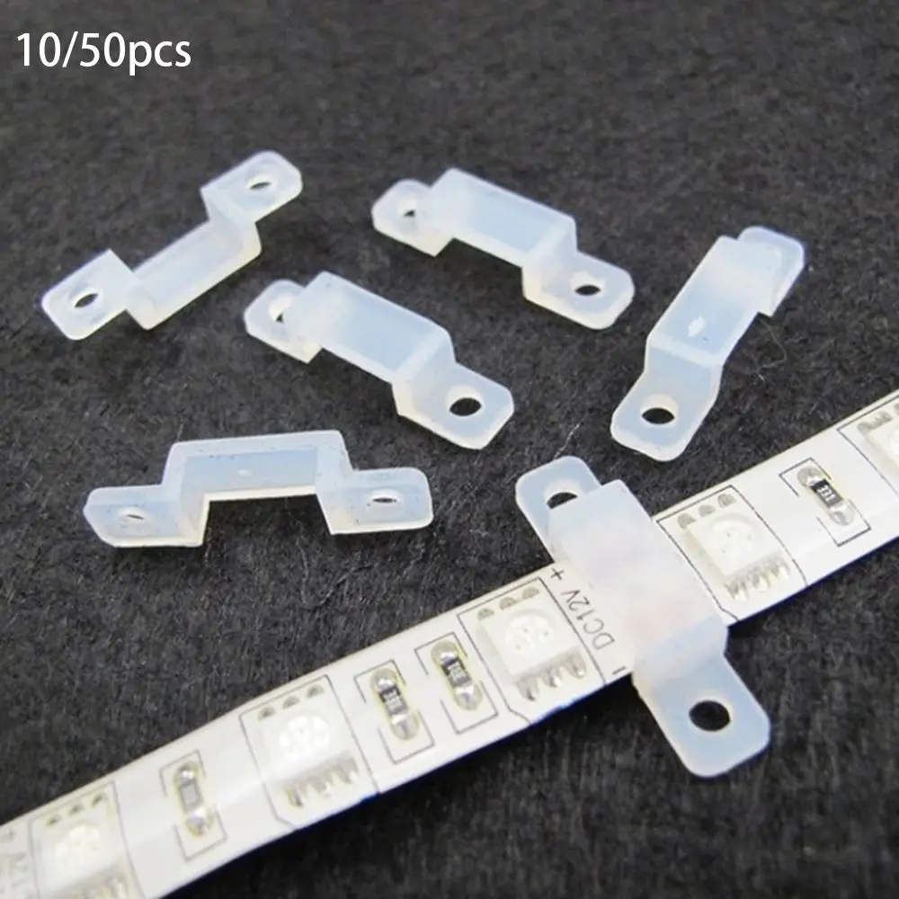 10/50pcs Useful Fix 5050 5630 White Fixer Silicon Clip LED Strip Light Lamp Tape 12mm
10/50pcs Useful Fix 5050 5630 White Fixer Silicon Clip LED Strip Light Lamp Tape 12mm